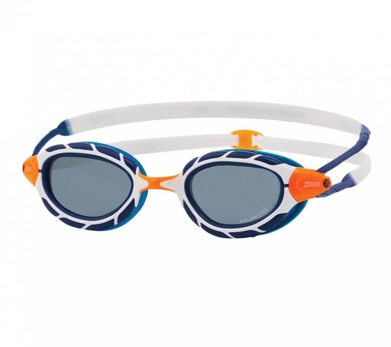 Очки для плавания ZOGGS Predator Polarized, Blue/White