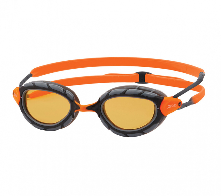 Очки для плавания ZOGGS Predator Polarized Ultra, Grey/Orange