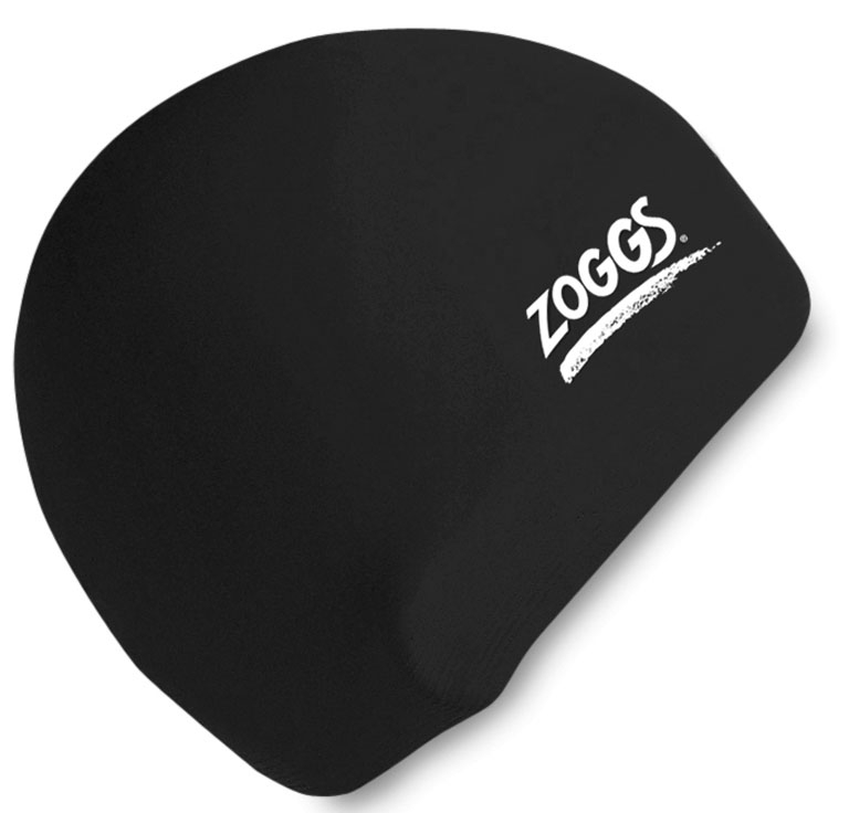Шапочка для плавания ZOGGS Silicone Cap Black
