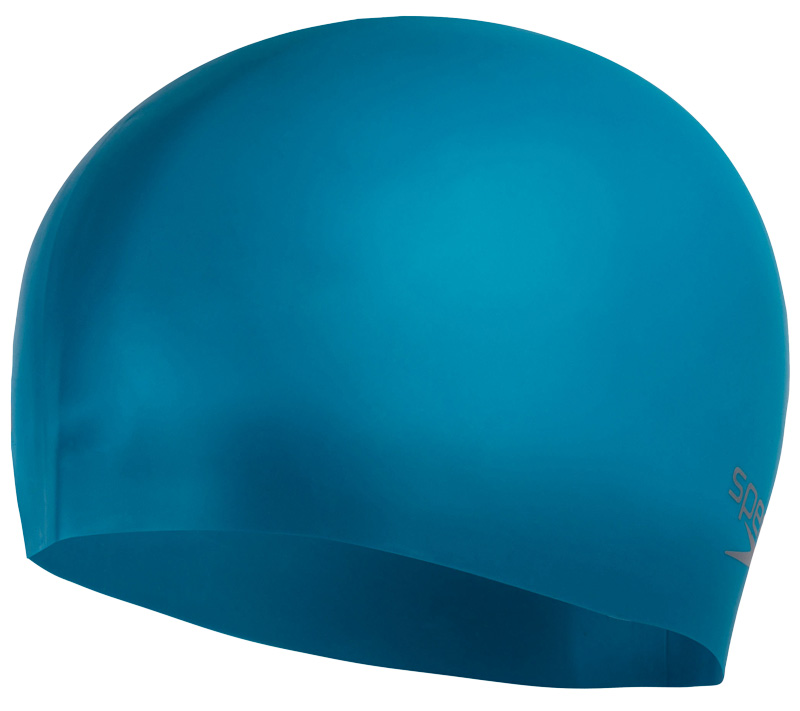 Шапочка для плавания Speedo Adult Plain Moulded Silicone Cap Teal