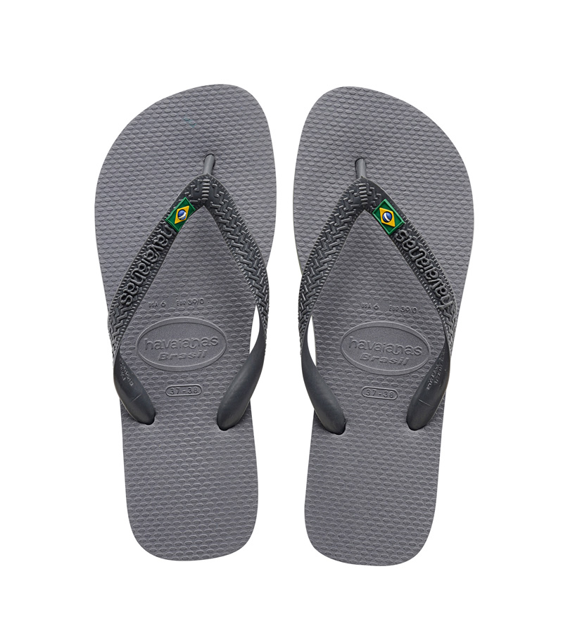 Сланцы женские Havaianas Brasil Steel Grey