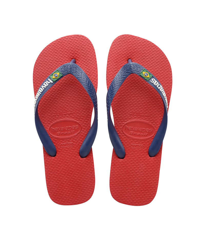 Сланцы мужские Havaianas Brasil Logo Red