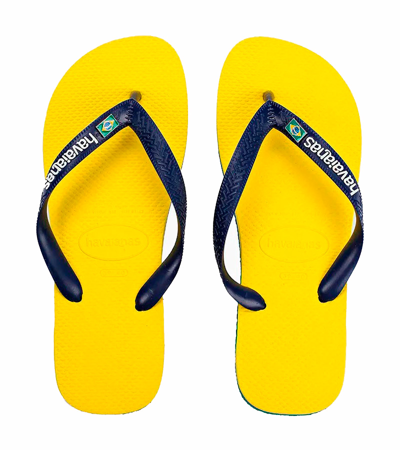 Сланцы Havaianas Brasil Layers Citrus Yellow