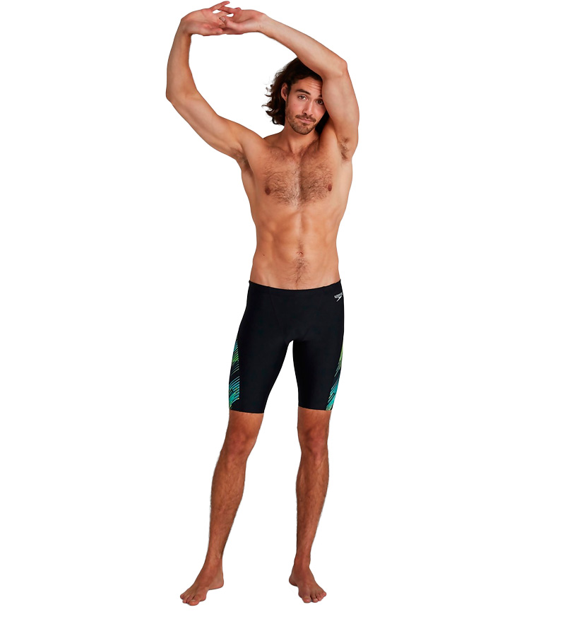 Плавки мужские Speedo Allover V-Cut Jammer Black