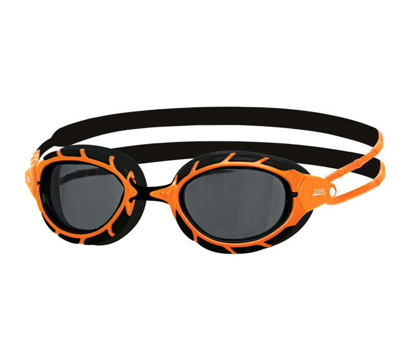 Очки для плавания ZOGGS Predator Polarized, Black/Orange