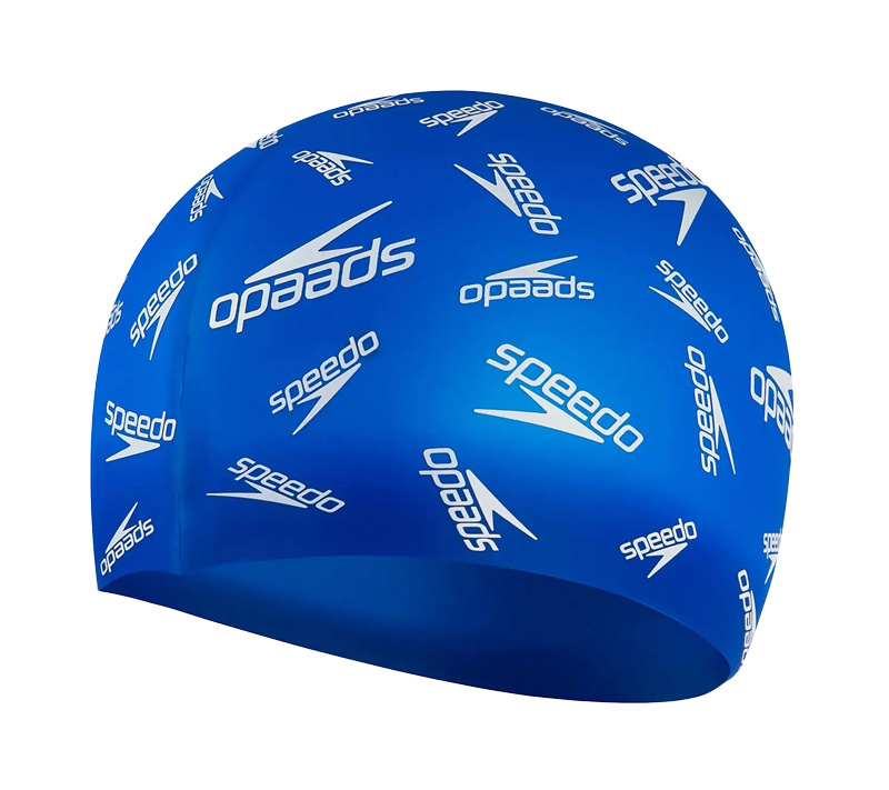 Шапочка для плавания детская Speedo Boom Silicone Cap Blue (6-12 лет)