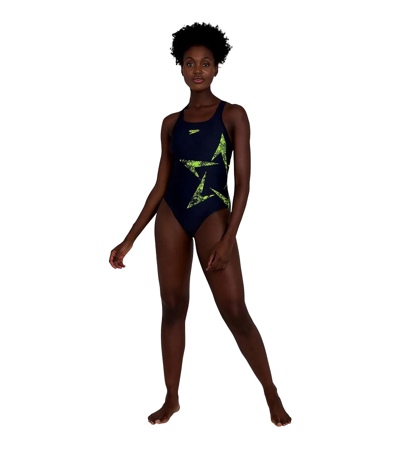 Speedo Boomstar Placement Racerback Swimsuit