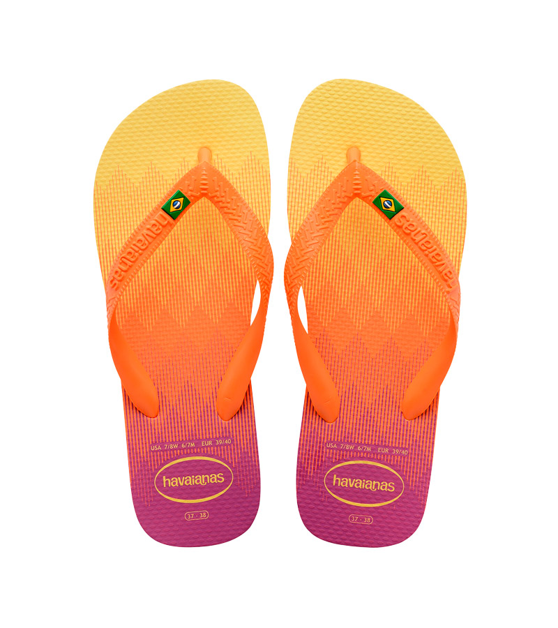 Сланцы Havaianas Brasil Fresh Lemon Yellow