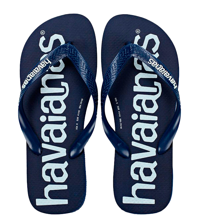 Сланцы Havaianas Top Logomania Navy Blue