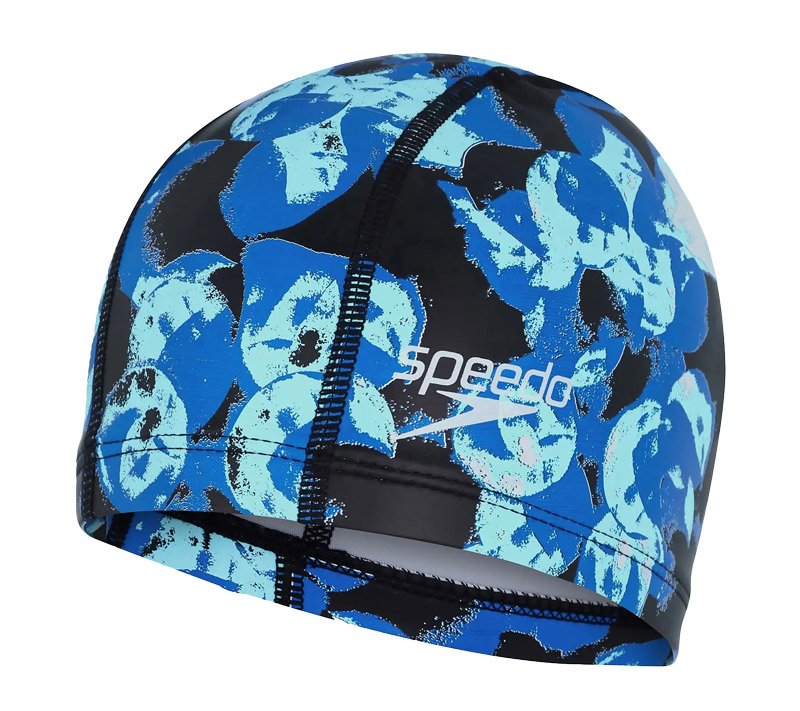 Шапочка для плавания детская Speedo Junior Printed Pace Cap (6 - 12 лет)