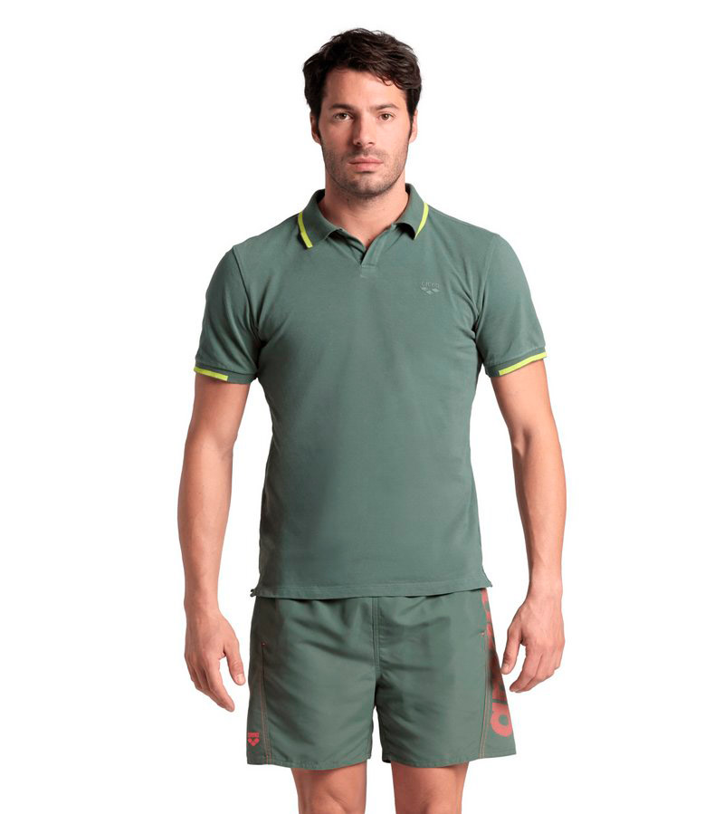 Футболка-поло мужская Arena Poloshirt Trim Cotton Piquet