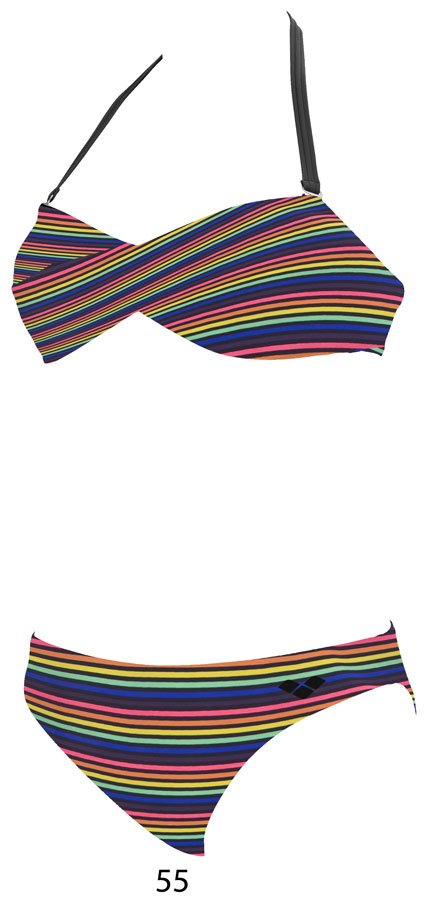 Купальник Arena пляжный Rainbow twist bandeau