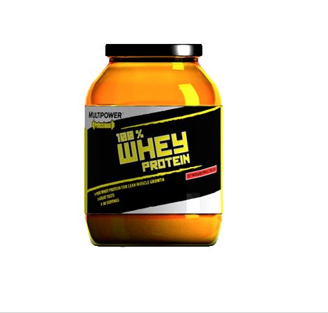 Multipower Сухая смесь 100% Whey Protein, 908 грамм