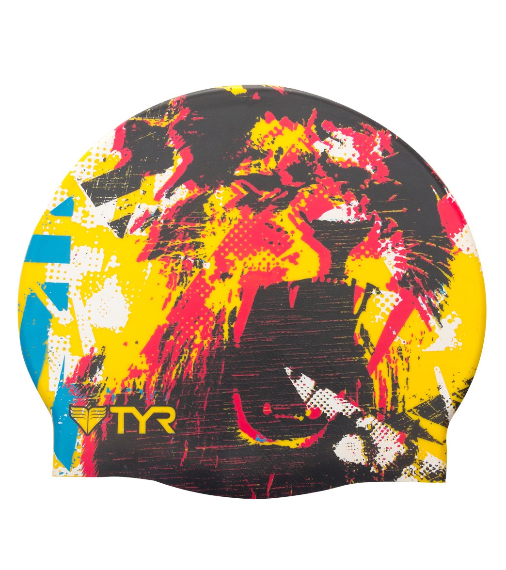 Шапочка TYR силиконовая The King Swim Cap