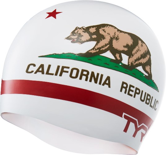 Шапочка TYR силиконовая California Republic Cap