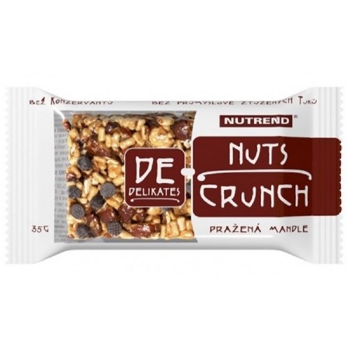 Nutrend Зерновой батончик DeNuts Crunch (миндаль)