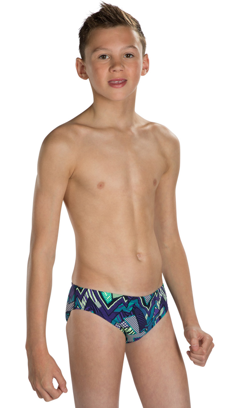 Плавки детские Speedo Electro Camo Allover 6.5cm Brief