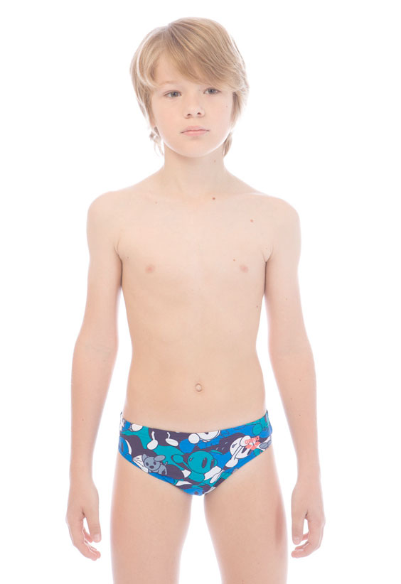 Плавки детские Arena Camo Kun Brief Junior 