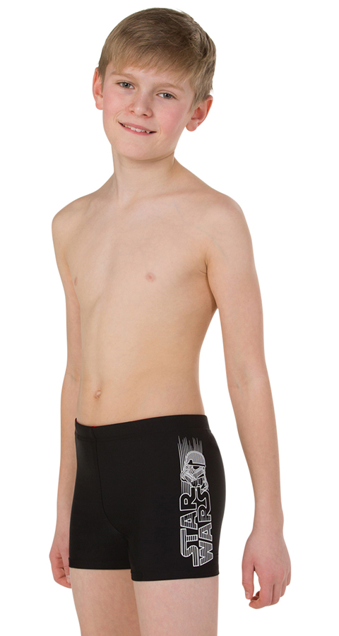 Плавки детские Speedo Star Wars Storm Trooper Logo Panel Aquashort