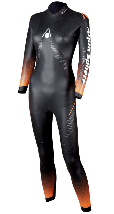 Гидрокостюм для триатлона женский Aqua Sphere Pursuit 2.0 Wetsuit, 4/3.5/3/2 мм