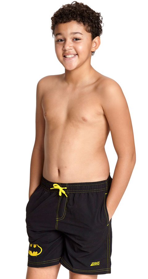 Шорты детские плавательные ZOGGS Junior Boy's Batman Water Shorts