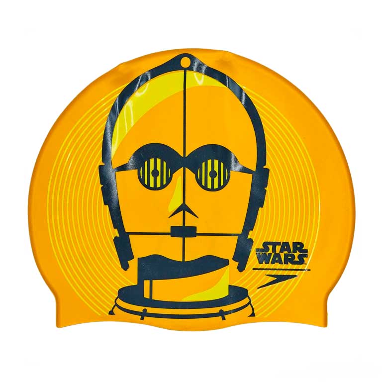 Шапочка для плавания Speedo Slogan Print Cap C-3PO Star Wars