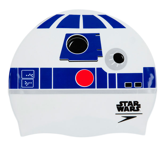 Шапочка для плавания Speedo Slogan Print Cap R2-D2 Star Wars