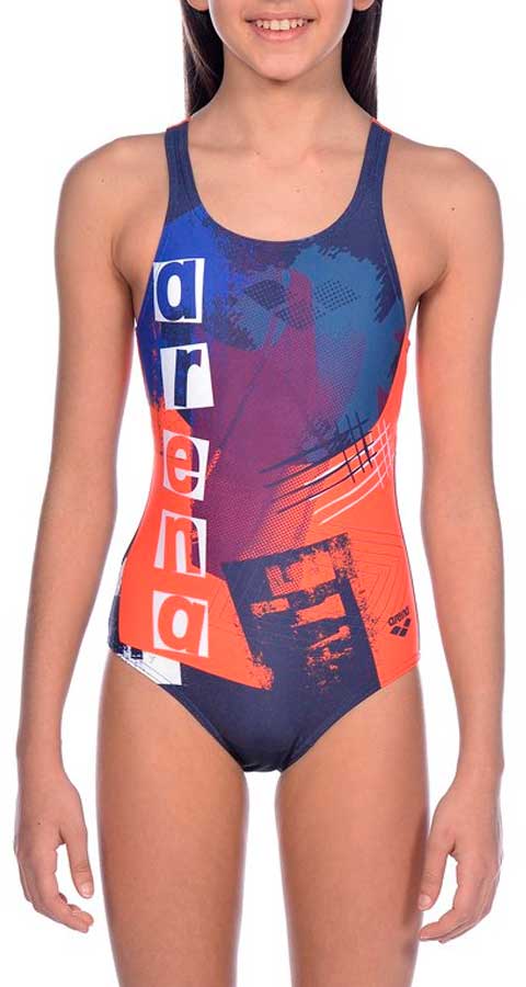 Купальник слитный детский Arena Rock Swim Junior Pro Back