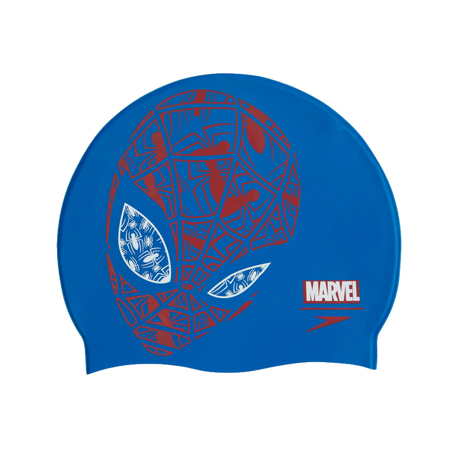 Шапочка для плавания детская Speedo Slogan Cap Junior Spider Man - C842 (6-12 лет)