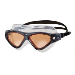 Маска для плавания ZOGGS Tri-Vision Mask, Brown/Grey