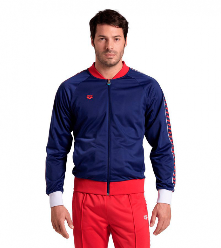 Кофта с длинным рукавом мужская Arena Relax IV Team Jacket OG