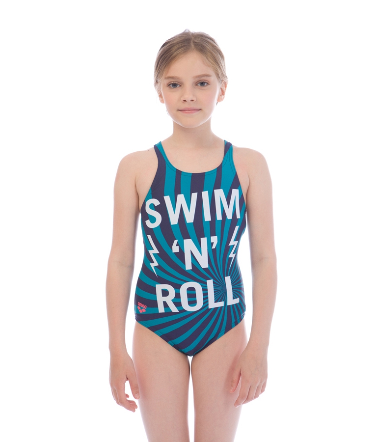 Купальник слитный детский Arena Swim Roll Junior