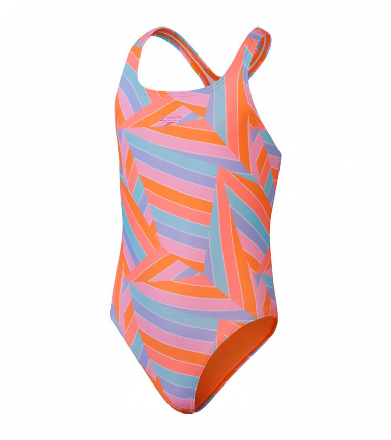 Купальник слитный детский Speedo Allover Printed Medalist Swimsuit