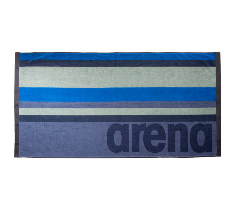 Полотенце хлопковое Arena Beach Towel Multistripes (90 х 170 см)