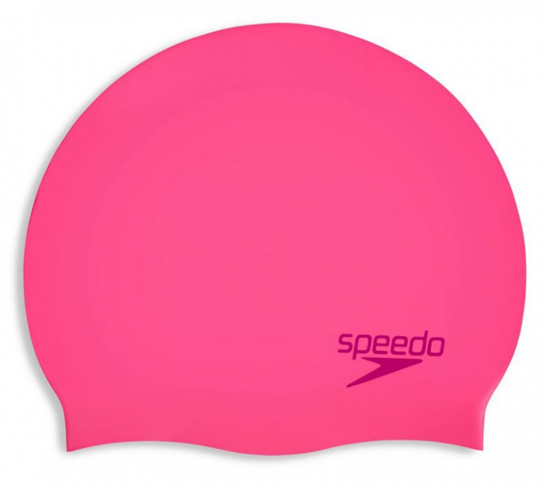 Шапочка для плавания детская Speedo Plain Moulded Silicone Cap Junior (6-12 лет)