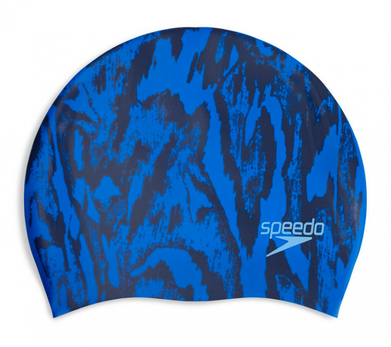 Шапочка для плавания (для длинных волос) Speedo Adult Long Hair Printed Cap